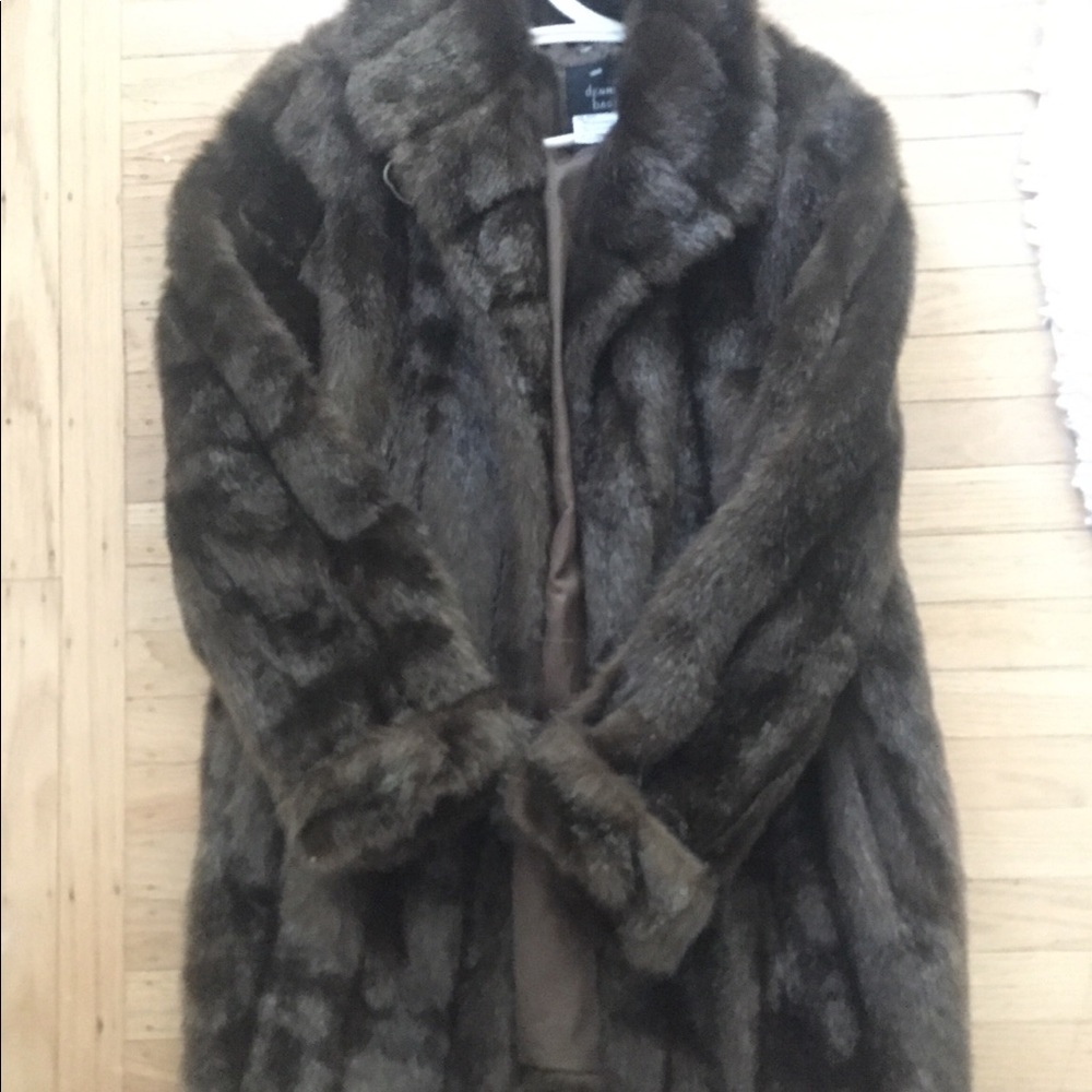 Dennis Basso FAUX fur coat